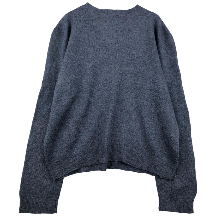 古着 ラルフローレン Ralph Lauren POLO by Vネック ラムウールニット