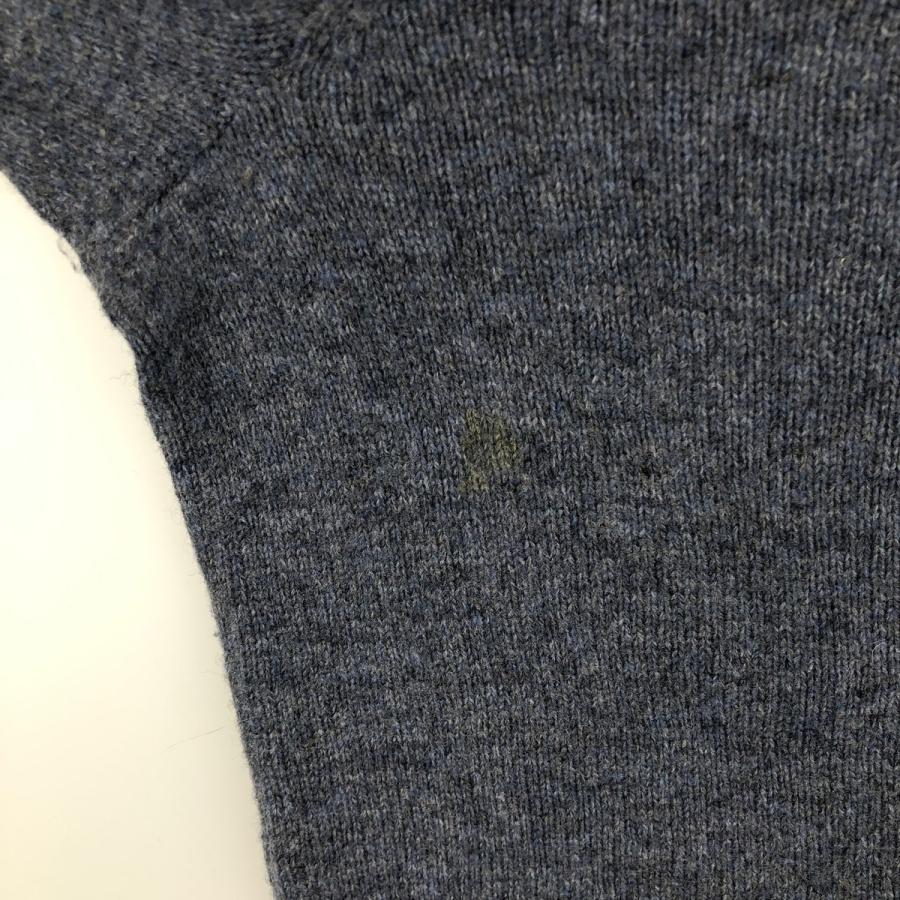 古着 ラルフローレン Ralph Lauren POLO by Vネック ラムウールニット