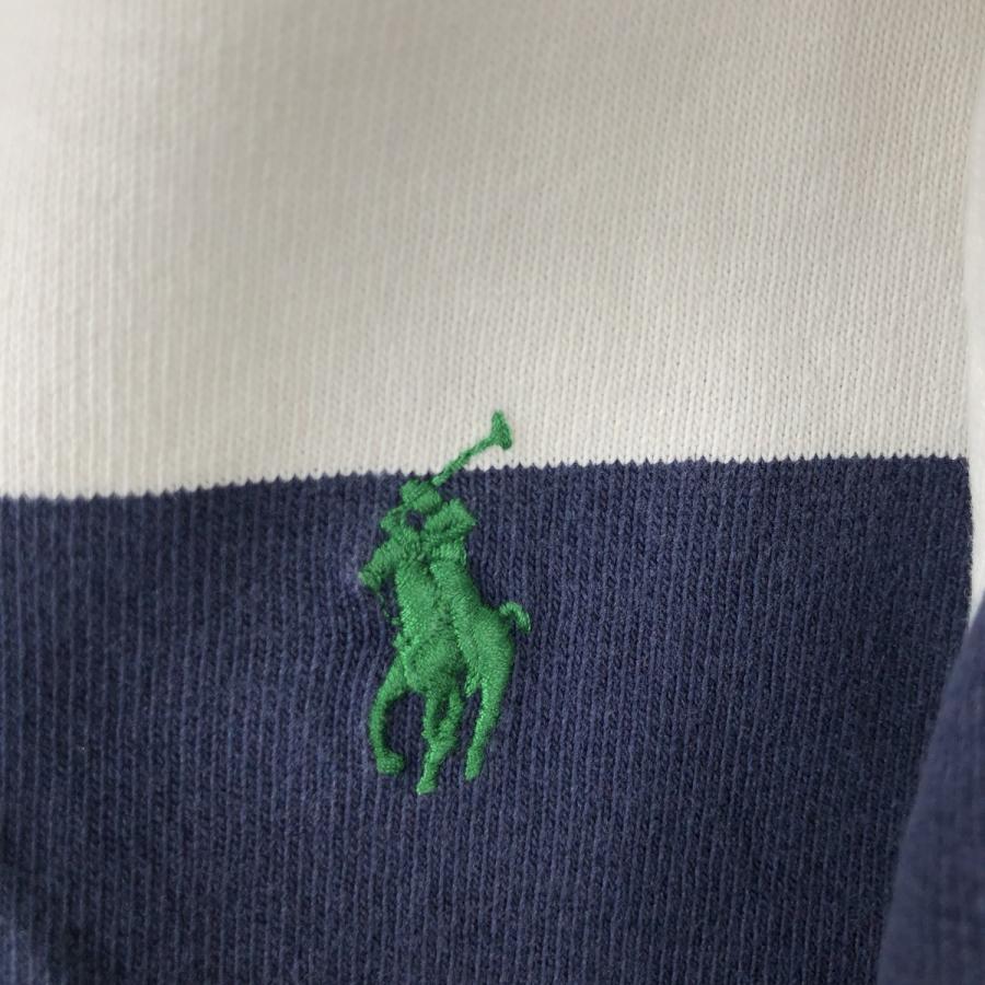 古着 ラルフローレン Ralph Lauren POLO by CUSTOM FIT ボーダー柄