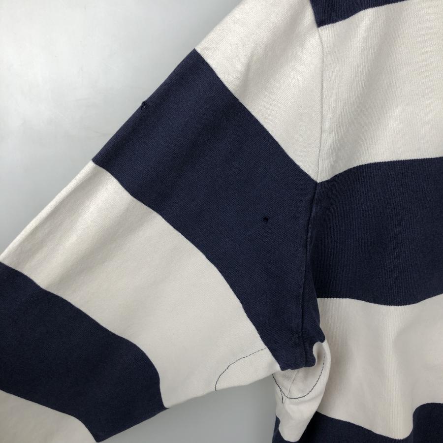 古着 ラルフローレン Ralph Lauren POLO by CUSTOM FIT ボーダー柄