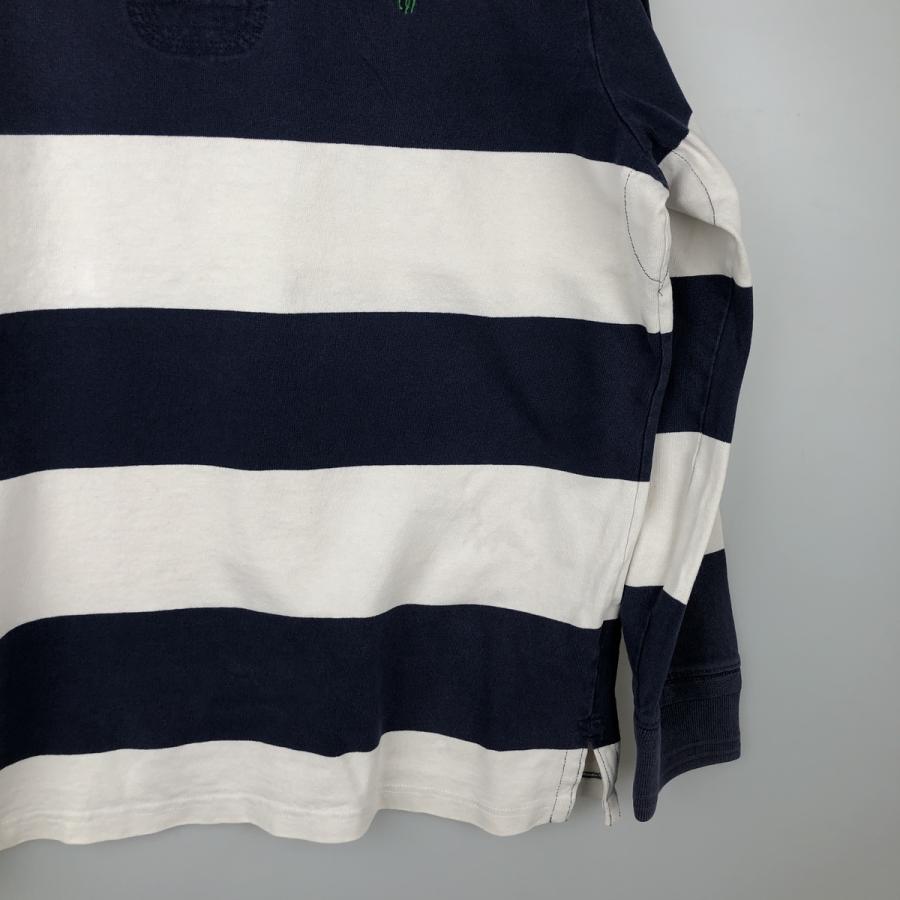 古着 ラルフローレン Ralph Lauren POLO by CUSTOM FIT ボーダー柄