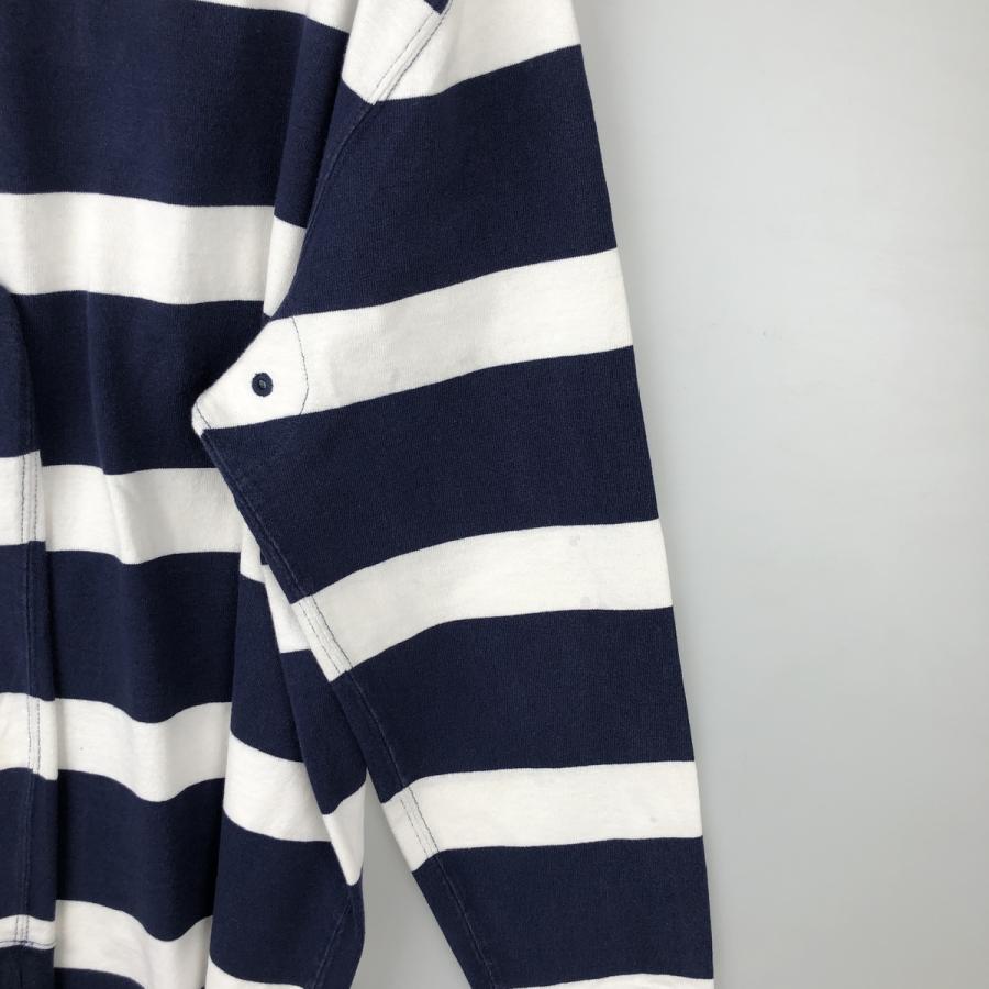 古着 ラルフローレン Ralph Lauren POLO by ボーダー柄 長袖 ラガー