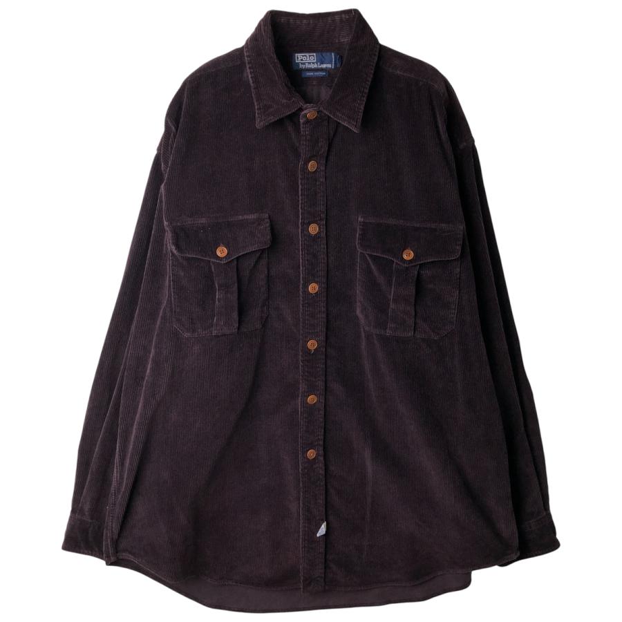 古着 ラルフローレン Ralph Lauren POLO by Ralph Lauren 長袖 コーデュロイシャツ メンズXL相当/eaa458323 古着 ラルフローレン Ralph Lauren POLO by 長袖 コーデュロイシャツ