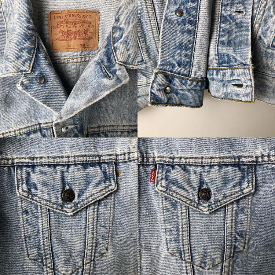 古着 90年代 リーバイス Levi's 70503-0210 デニムジャケット Gジャン メンズL相当 ヴィンテージ/eaa591970 Levi's（リーバイス） 古着 90年代 Levi's 70503-0210 デニム