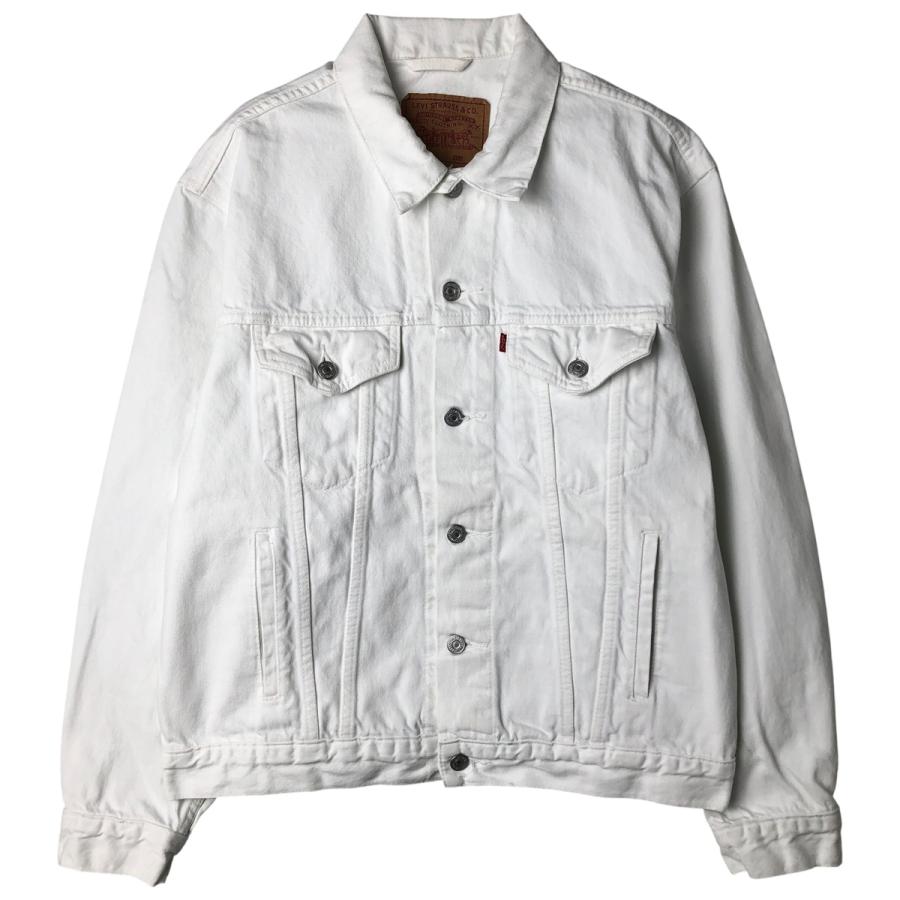 Levi's（リーバイス） 古着 90年代 ホワイトデニムジャケット Gジャン