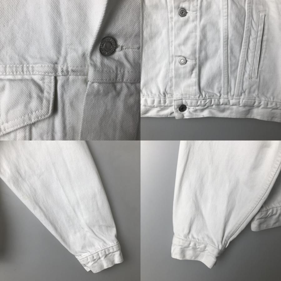 Levi's（リーバイス） 古着 90年代 ホワイトデニムジャケット Gジャン