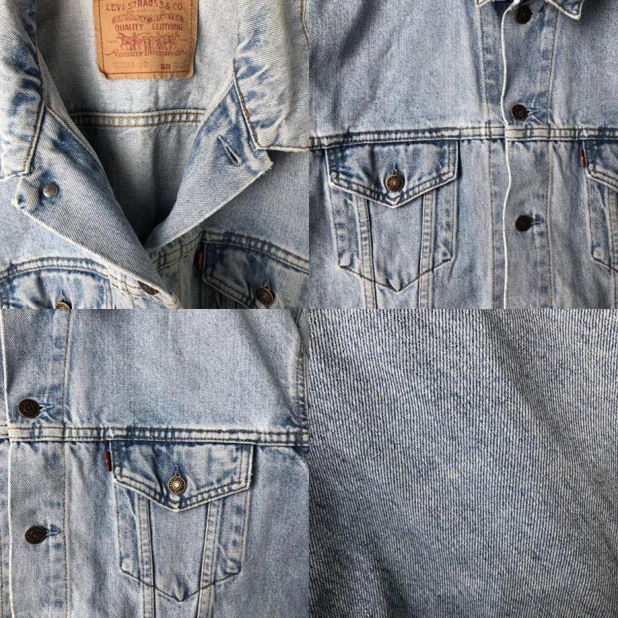 Levi's（リーバイス） 古着 90年代 デニムジャケット Gジャン メンズ