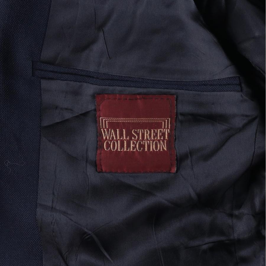 古着 WALL STREET COLLECTION 紺ブレザー テーラードジャケット USA製 メンズM相当/eaa458493 古着 WALL STREET COLLECTION 紺ブレザー テーラードジャケット USA製