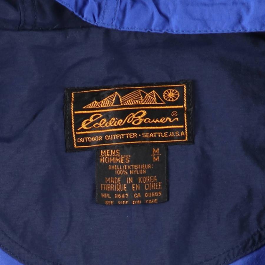 古着 80~90年代 エディーバウアー Eddie Bauer 黒タグ ツートン ナイロンパーカー メンズM相当 ヴィンテージ/eaa458542 Eddie Bauer（エディーバウアー） 古着 80~90年代 黒タグ ツートン
