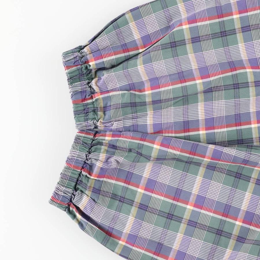 Eddie Bauer（エディーバウアー） 古着 マドラスチェック コットンプル