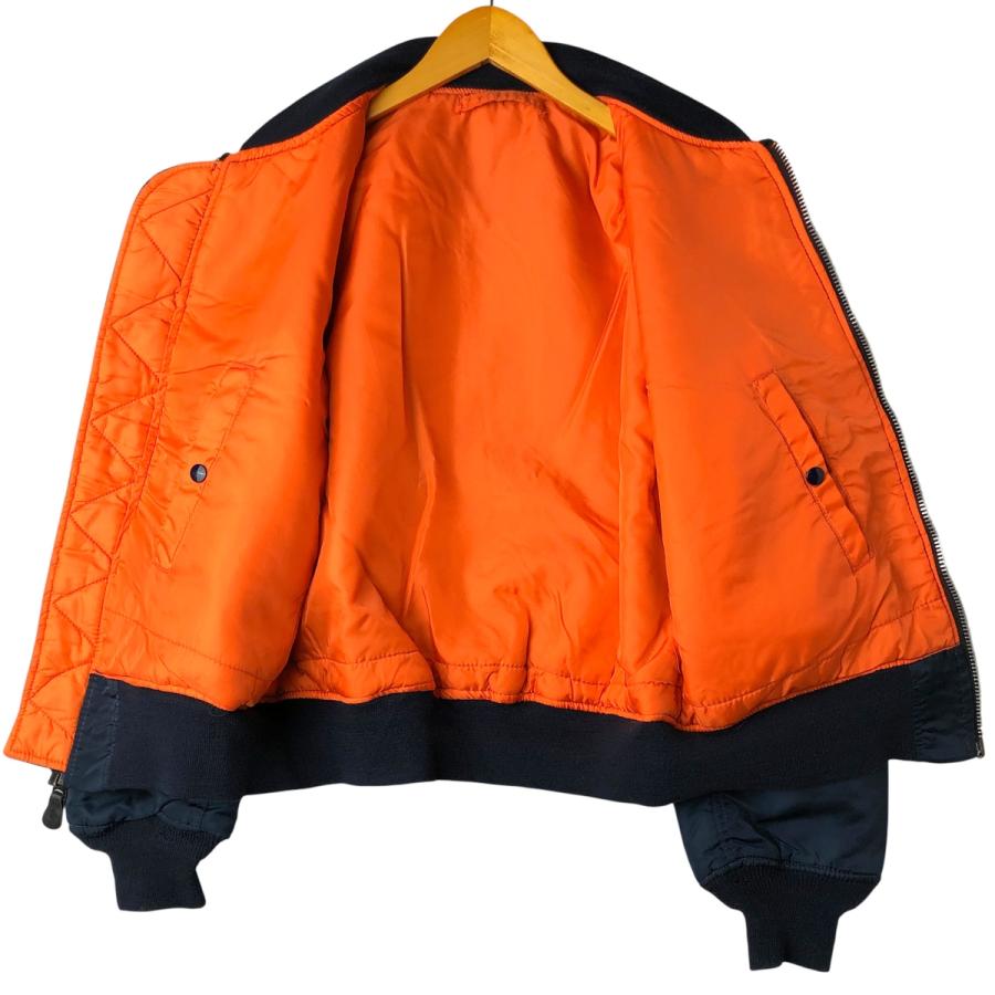 古着 90年代 民間品 アルファ ALPHA MA-1タイプ 中綿入り ミリタリー