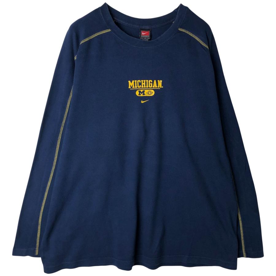 NIKE（ナイキ） 古着 ~00年代 NIKE TEAM MICHIGAN ミシガン大学