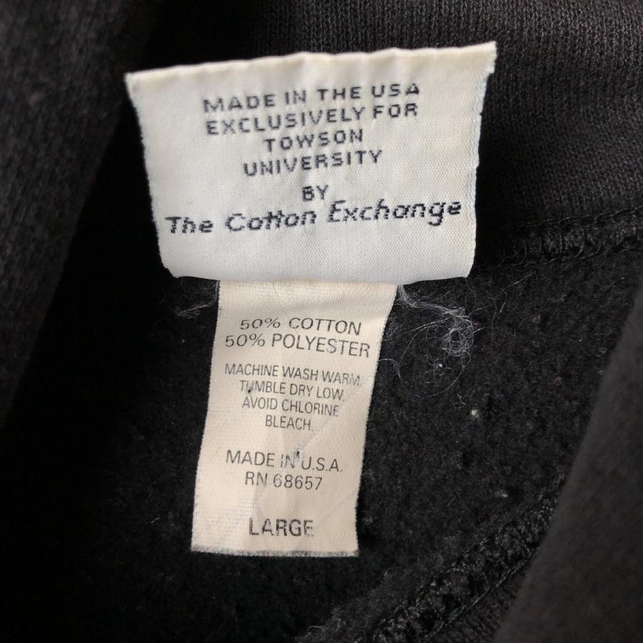 古着 Cotton Exchange カレッジ スウェットプルオーバーパーカー USA製