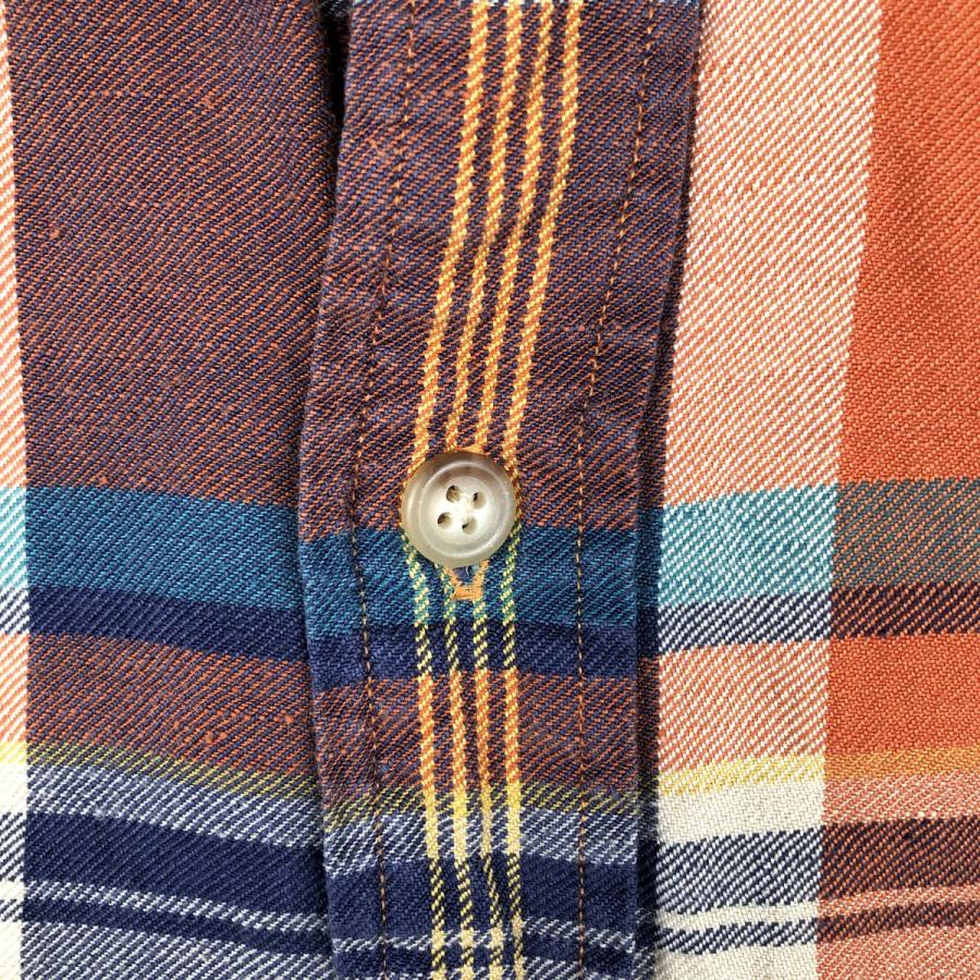 古着 ラルフローレン Ralph Lauren POLO by チェック柄 長袖 シルク 