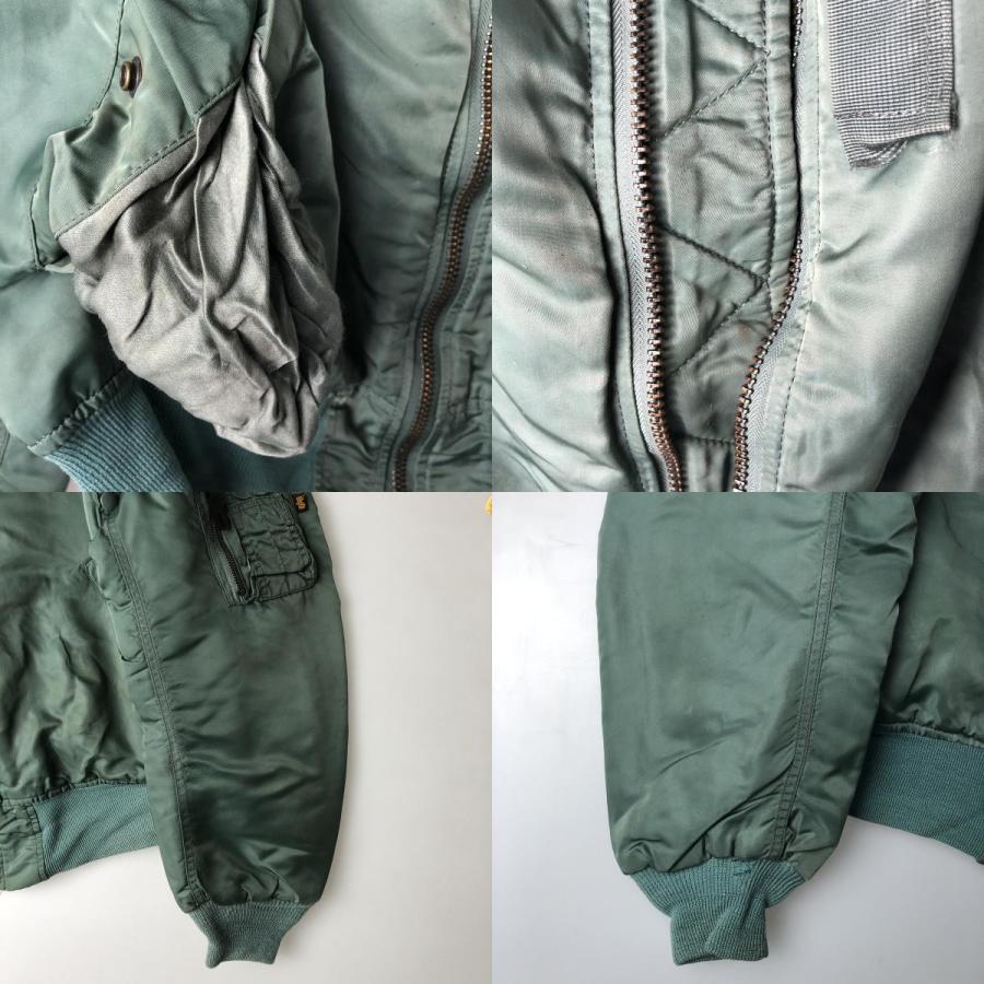 古着 民間品 アルファ ALPHA MA-1タイプ ミリタリー フライト