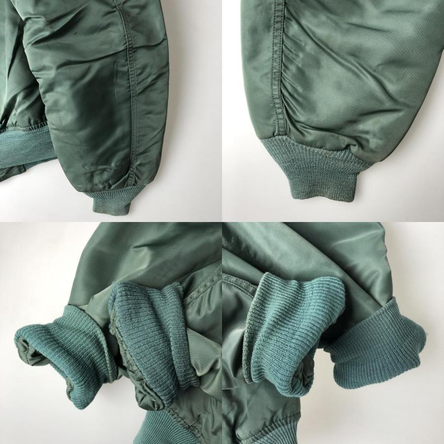 古着 民間品 アルファ ALPHA MA-1タイプ ミリタリー フライト