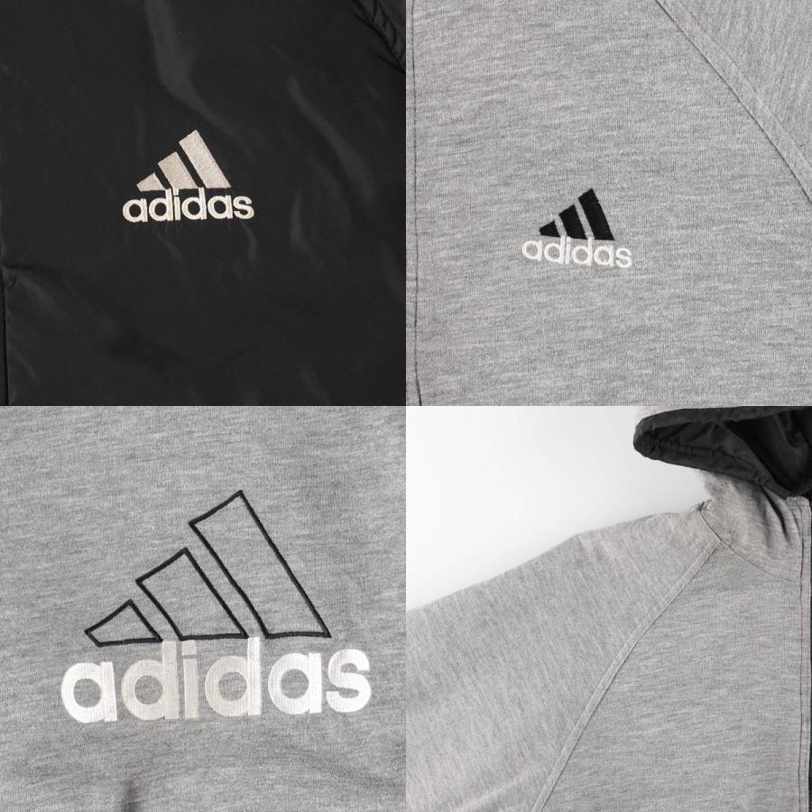 adidas（アディダス） 古着 90~00年代 リバーシブル バックロゴ 中綿