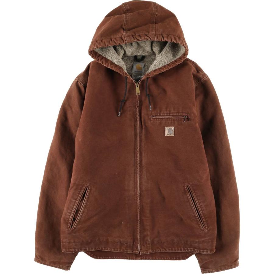 Carhartt シエラジャケット ダック地 フルジップ 2XL Carhartt（カーハート） 古着 00年代 シエラジャケット 中綿入り