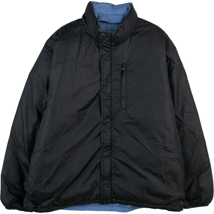 古着 90年代 ランズエンド LANDS' END リバーシブル グースダウン