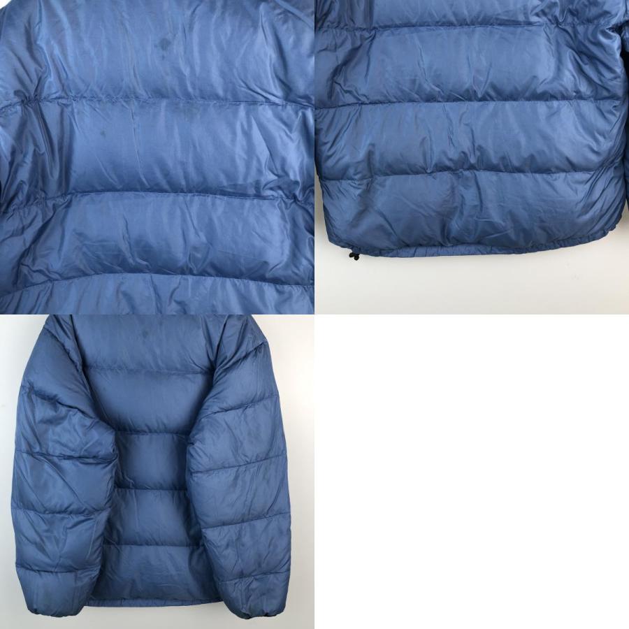 古着 90年代 ランズエンド LANDS' END リバーシブル グースダウン