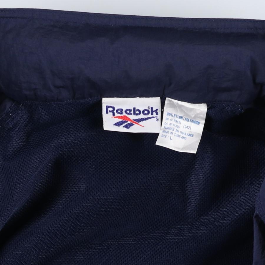 Reebok（リーボック） 古着 90年代 バックロゴ ナイロンジャケット