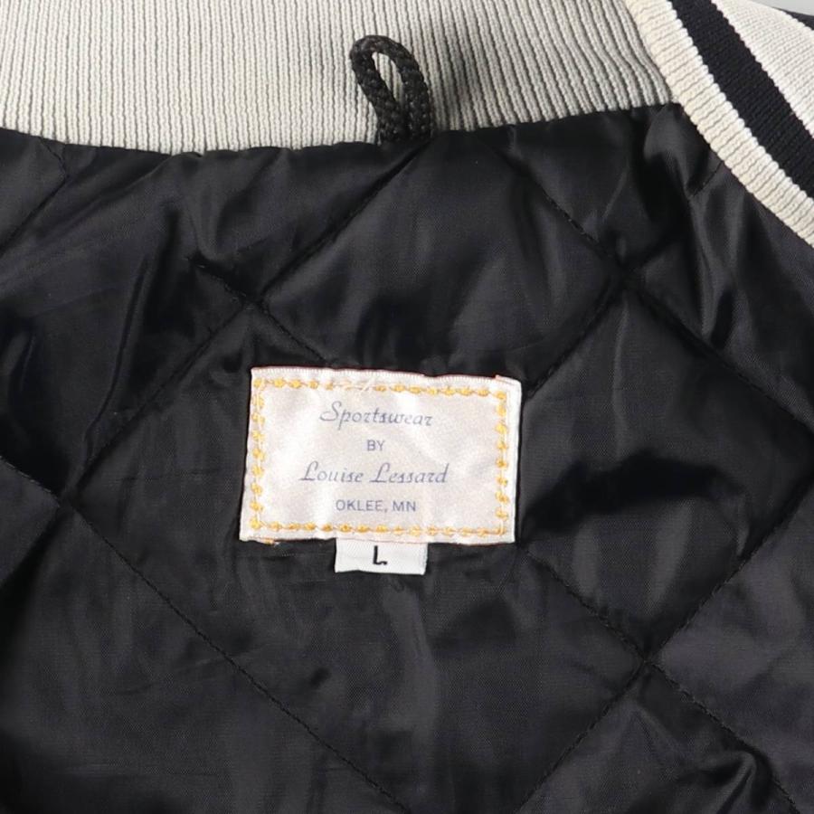 古着 Louise Lessard Sportswear ナイロンスタジャン アワード