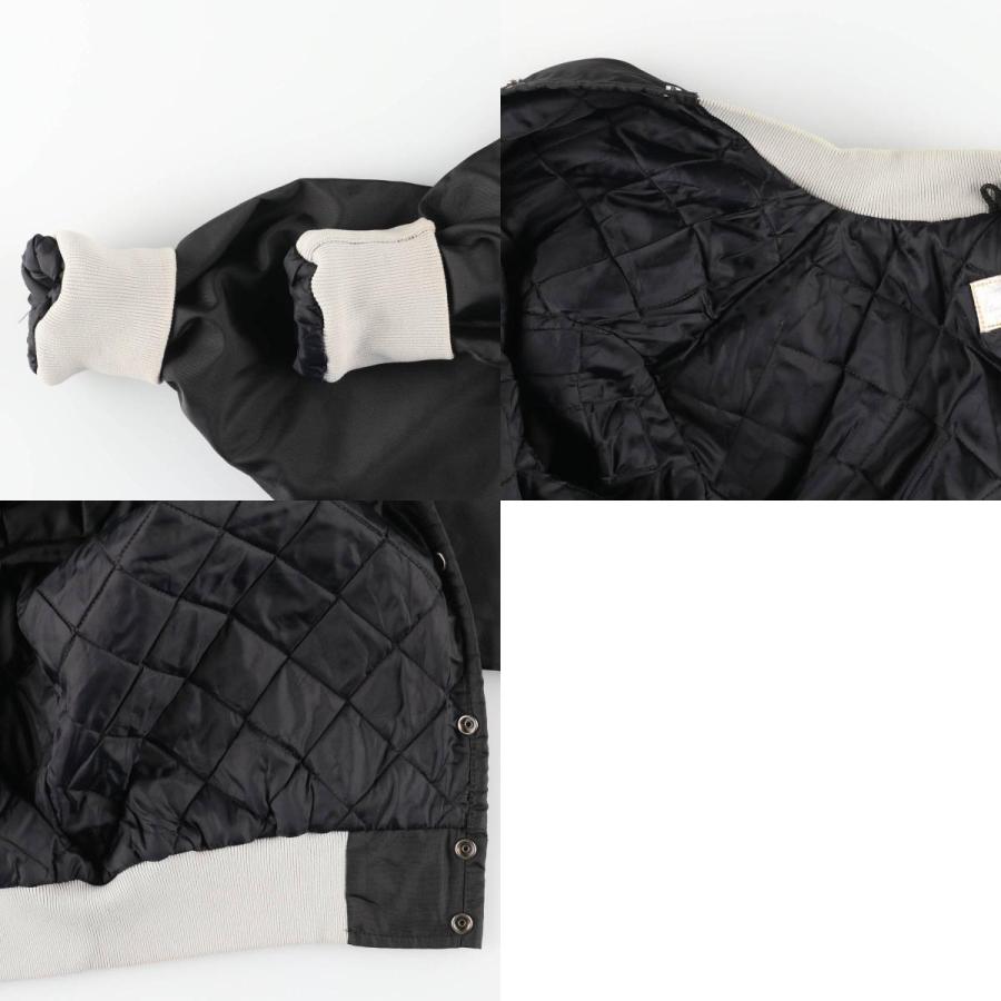 古着 Louise Lessard Sportswear ナイロンスタジャン アワードジャケット バーシティジャケット メンズL相当/eaa459234 古着 Louise Lessard Sportswear ナイロンスタジャン アワード