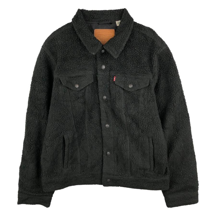 古着 リーバイス Levi's トラッカージャケット フリースジャケット メンズL相当/eaa459241 Levi's（リーバイス） 古着 トラッカージャケット フリースジャケット