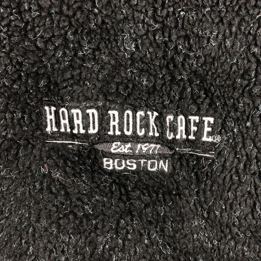 古着 ハードロックカフェ Hard Rock CAFE ハーフスナップ フリースプルオーバー メンズM相当/eaa459276 古着 ハードロックカフェ Hard Rock CAFE ハーフスナップ フリースプル