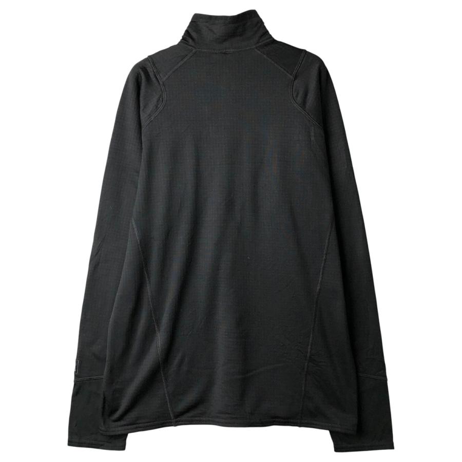 Patagonia レギュレーター　プルオーバー　ハーフジップ　ブラック　L patagonia（パタゴニア） 古着 レギュレーターR1プルオーバー