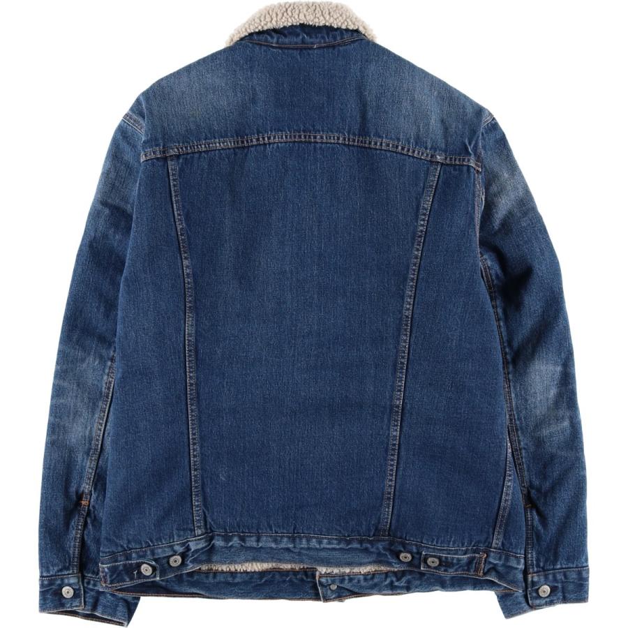 Levi's（リーバイス） 古着 中綿入り デニムボアジャケット メンズXL