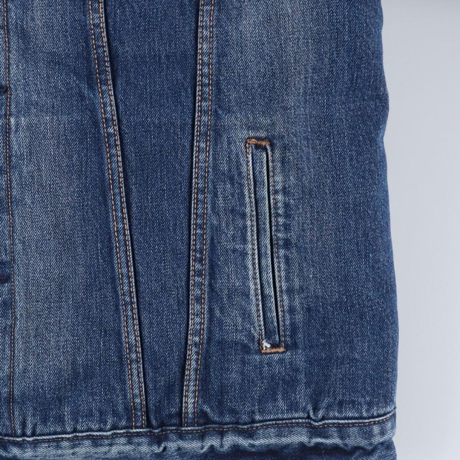 Levi's（リーバイス） 古着 中綿入り デニムボアジャケット メンズXL