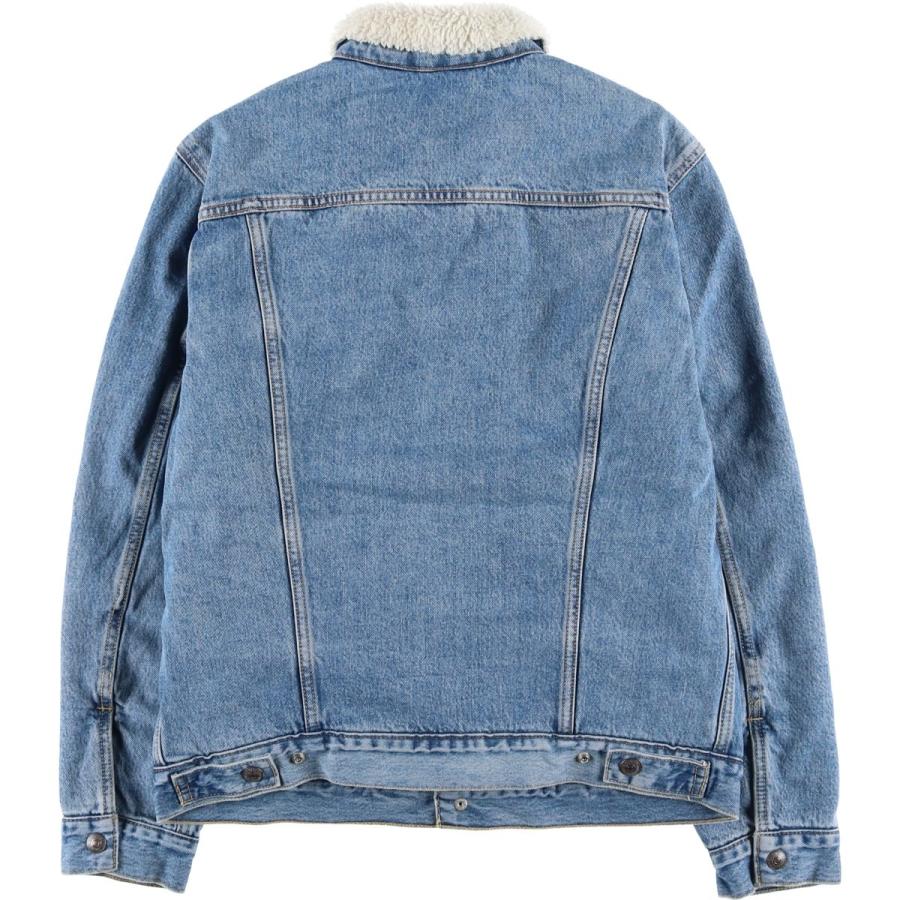 Levi's（リーバイス） 古着 中綿入り デニムボアジャケット メンズM