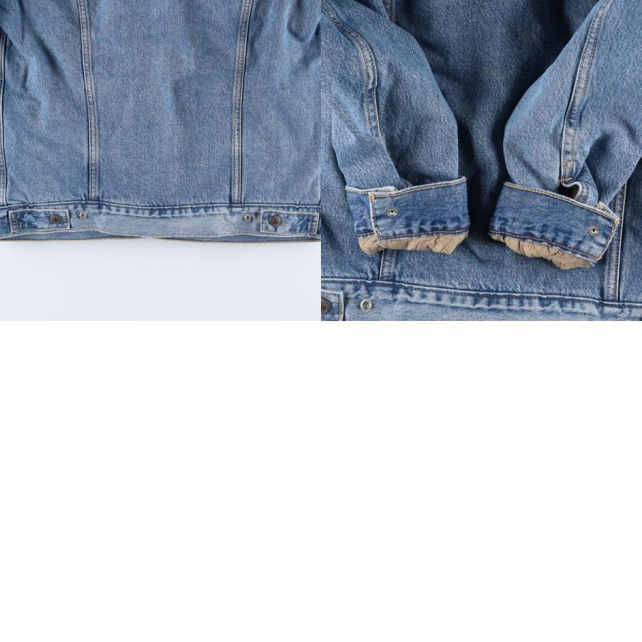 Levi's（リーバイス） 古着 中綿入り デニムボアジャケット メンズM