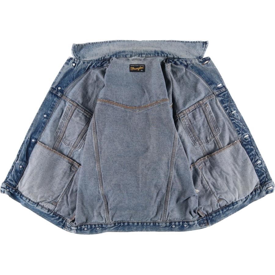 Wrangler（ラングラー） 古着 デニムジャケット Gジャン メンズXL相当