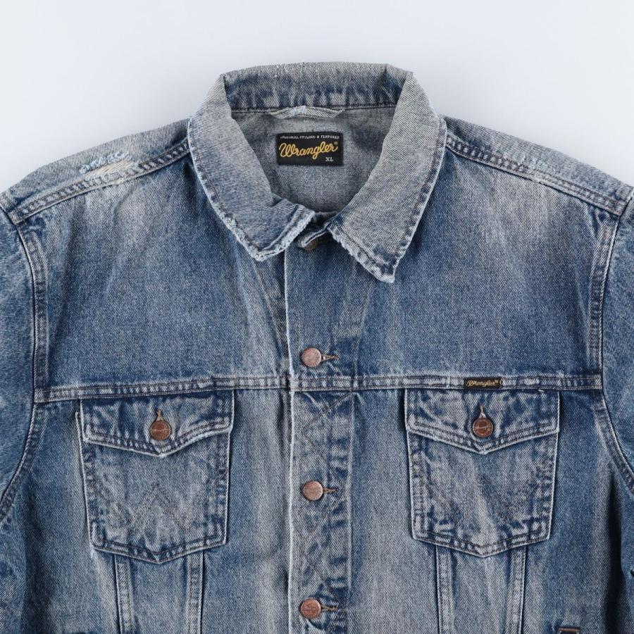 Wrangler（ラングラー） 古着 デニムジャケット Gジャン メンズXL相当