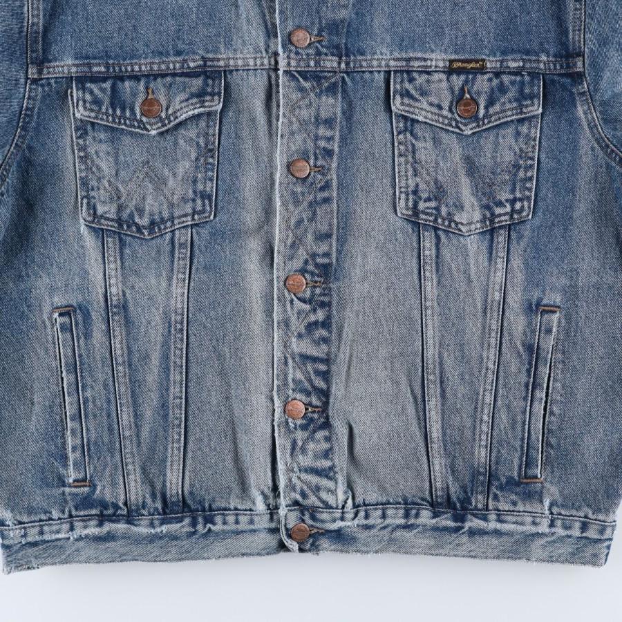 Wrangler（ラングラー） 古着 デニムジャケット Gジャン メンズXL相当