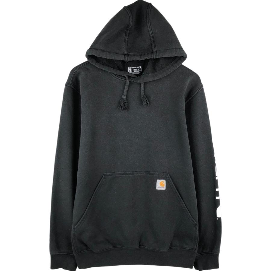 古着 カーハート Carhartt Loose Fit スウェットプルオーバーパーカー メンズXL相当/eaa595320 Carhartt（カーハート） 古着 Carhartt Loose Fit スウェットプル