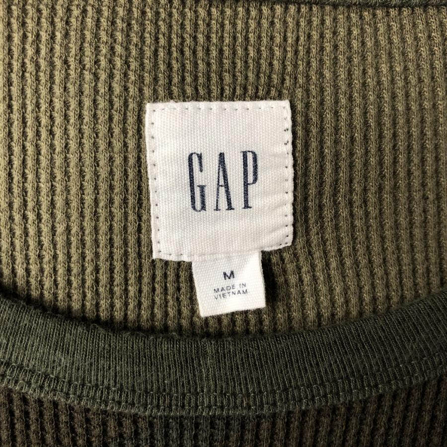 GAP（ギャップ） 古着 00年代 迷彩柄 サーマルロングTシャツ メンズM