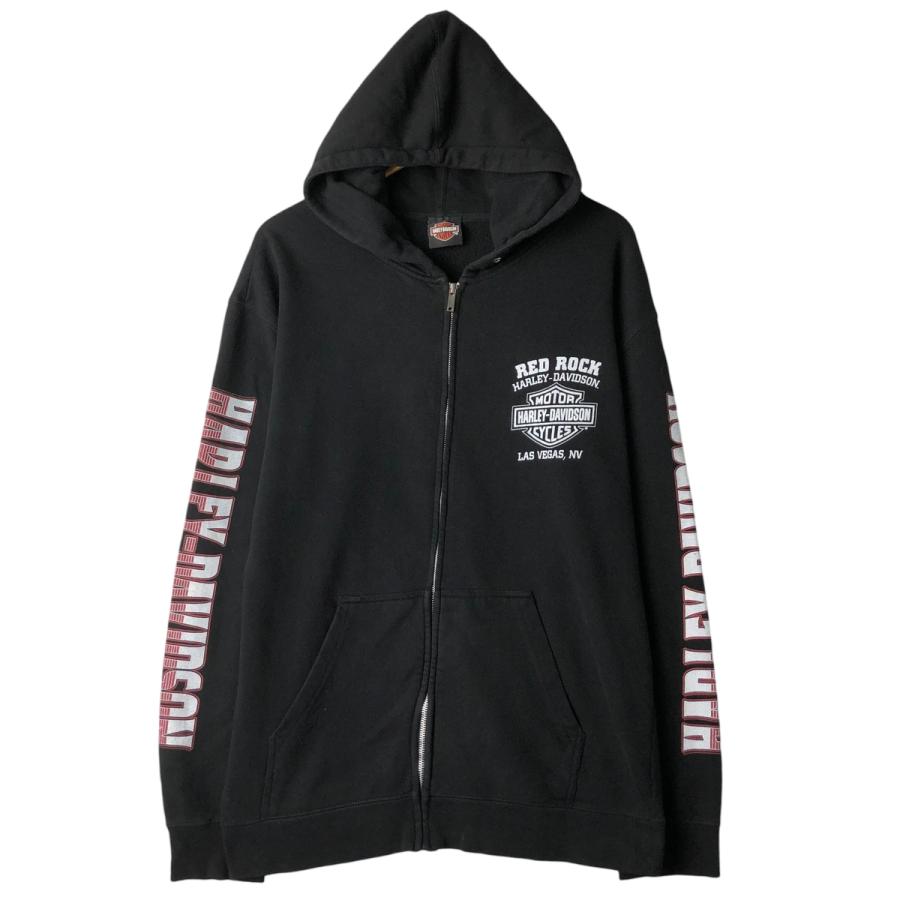 古着 ハーレーダビッドソン Harley-Davidson ドクロ柄 スカル柄