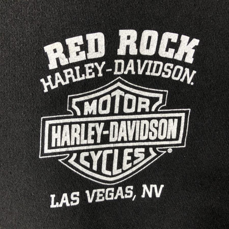 古着 ハーレーダビッドソン Harley-Davidson ドクロ柄 スカル柄