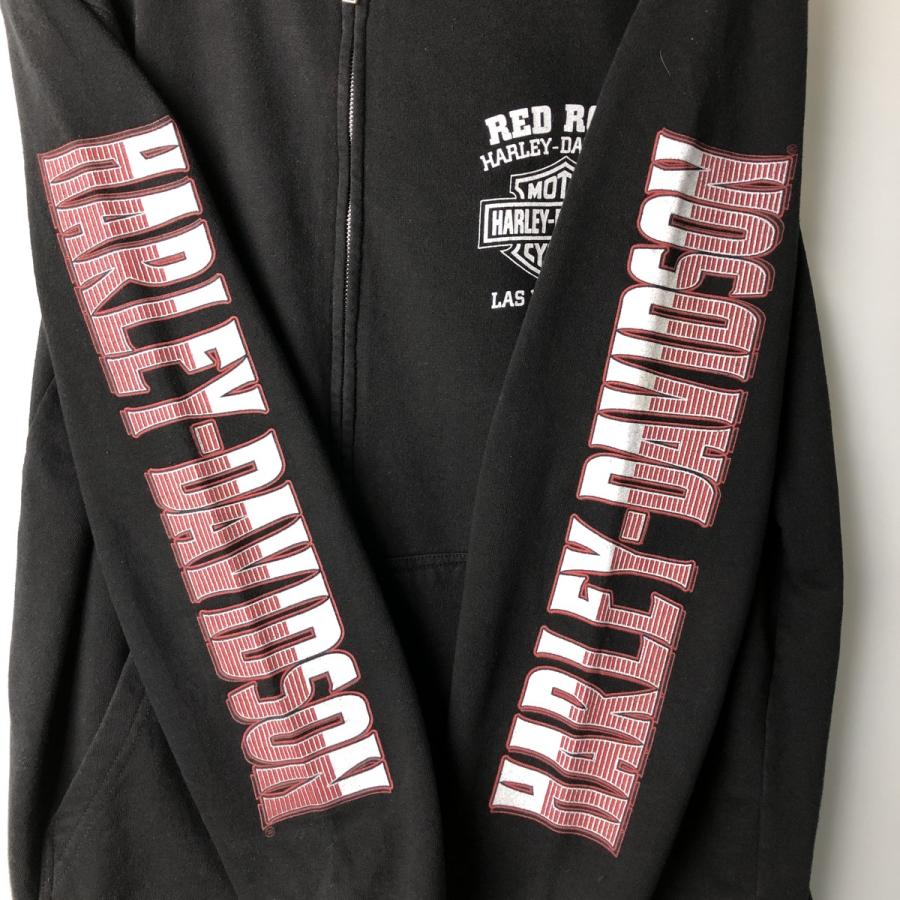 古着 ハーレーダビッドソン Harley-Davidson ドクロ柄 スカル柄