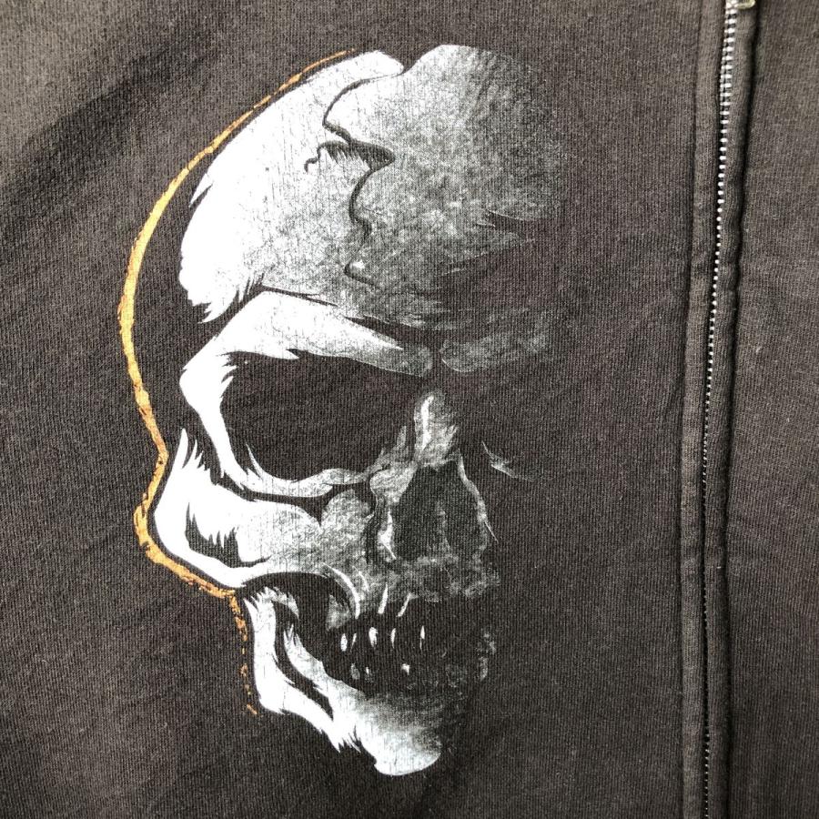 古着 ハーレーダビッドソン Harley-Davidson ドクロ柄 スカル柄