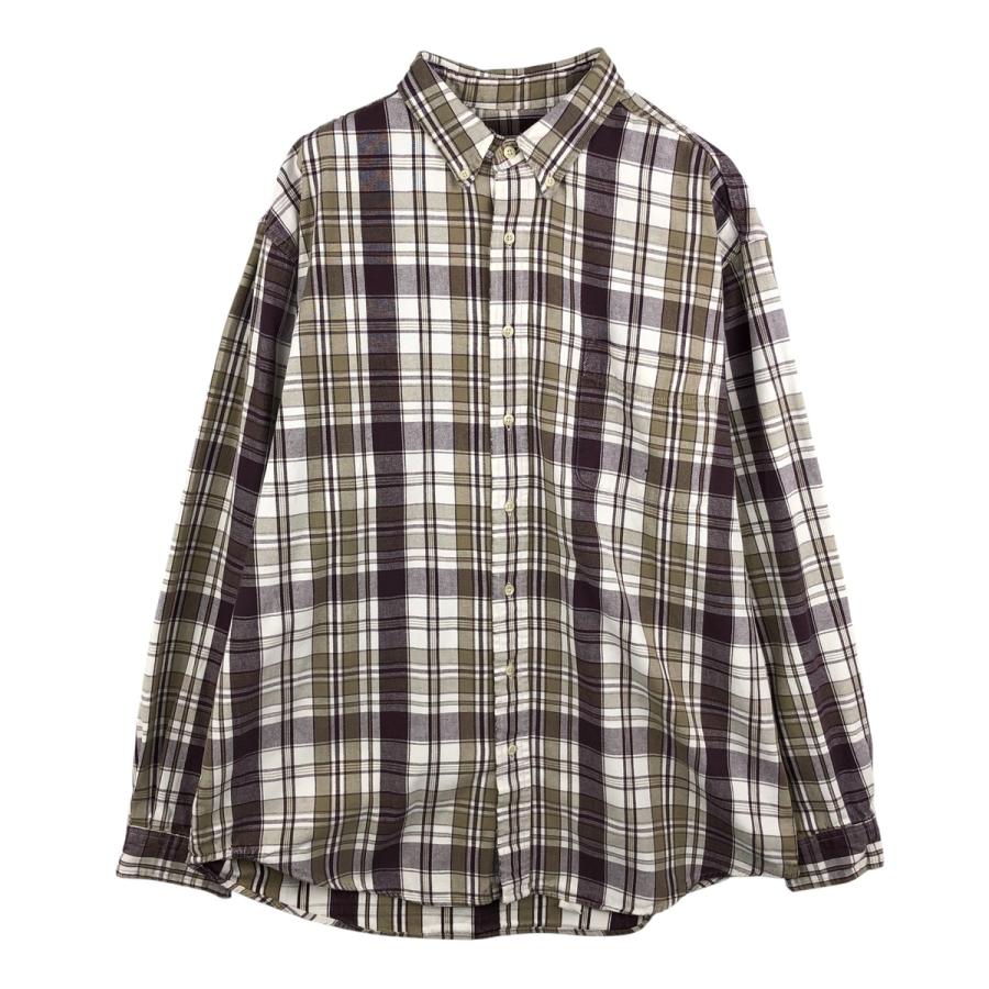 Eddie Bauer（エディーバウアー） 古着 90年代 長袖 ボタンダウン