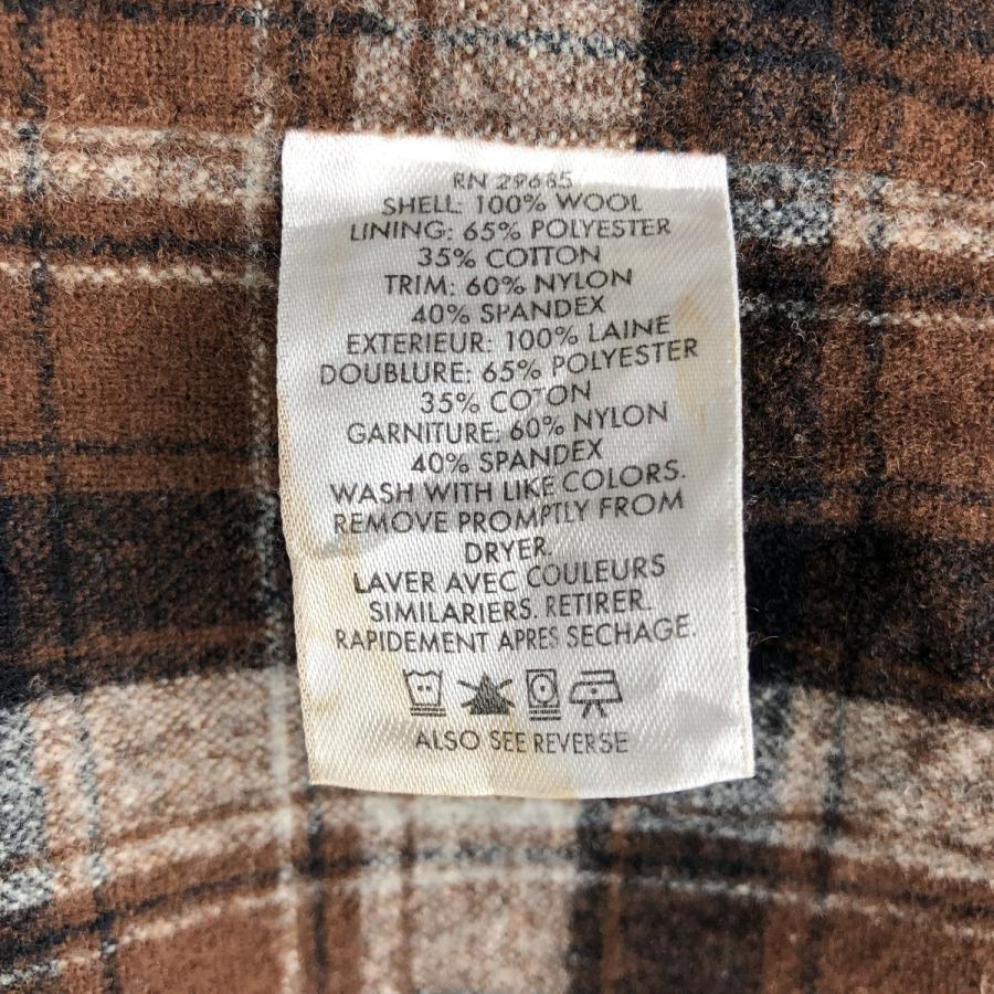 PENDLETON（ペンドルトン） 古着 チェック柄 ウールシャツ メンズM相当