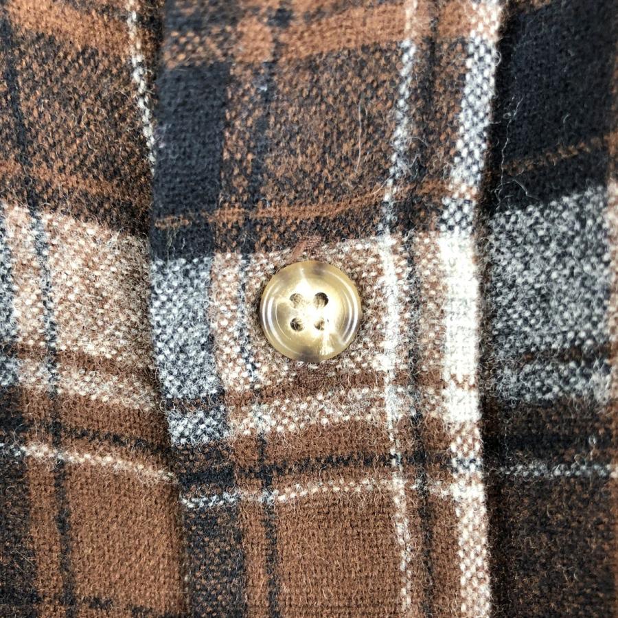 PENDLETON（ペンドルトン） 古着 チェック柄 ウールシャツ メンズM相当