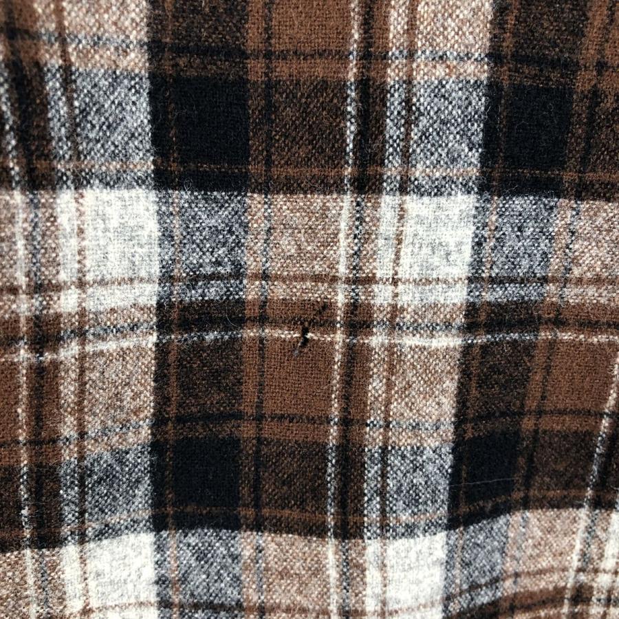 PENDLETON（ペンドルトン） 古着 チェック柄 ウールシャツ メンズM相当