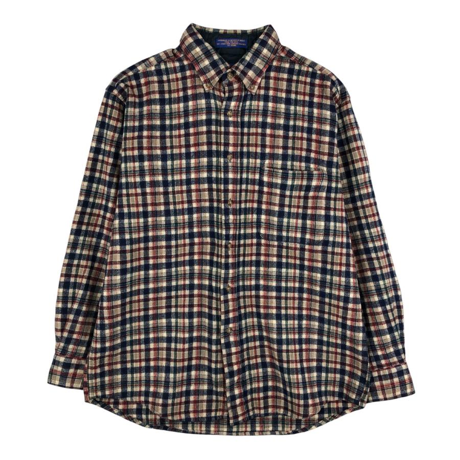 PENDLETON（ペンドルトン） 古着 チェック柄 ウールシャツ メンズL相当