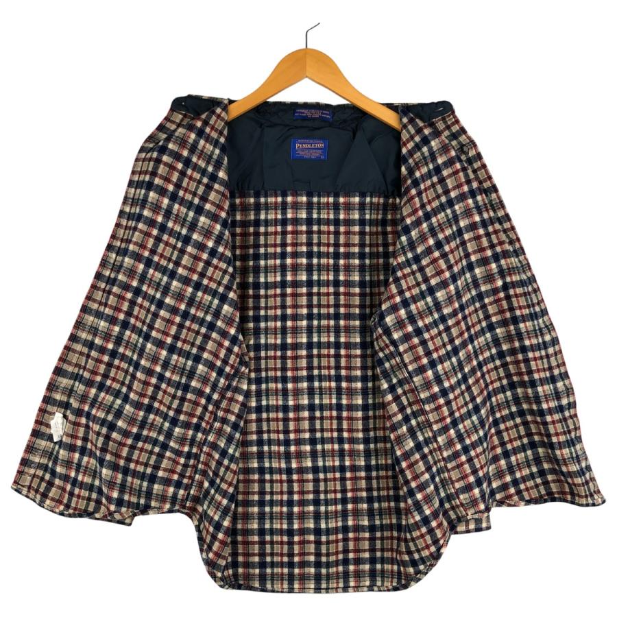 PENDLETON（ペンドルトン） 古着 チェック柄 ウールシャツ メンズL相当