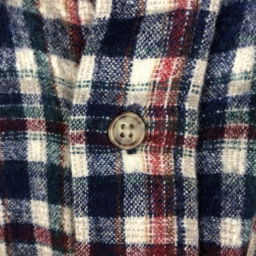 PENDLETON（ペンドルトン） 古着 チェック柄 ウールシャツ メンズL相当